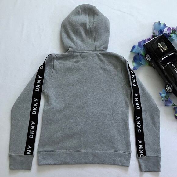 DKNY NWOT Full Zip Hoodie Girls 10 - Picture 10 of 11